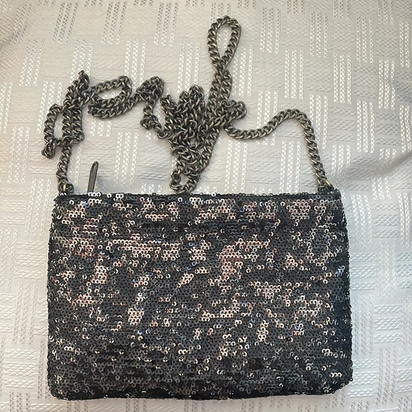 J Crew sequin crossbody purse like NEW - Picture 2 of 2
